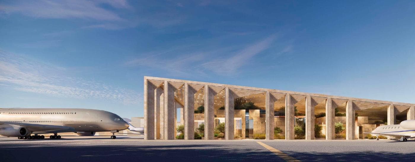 The new airport