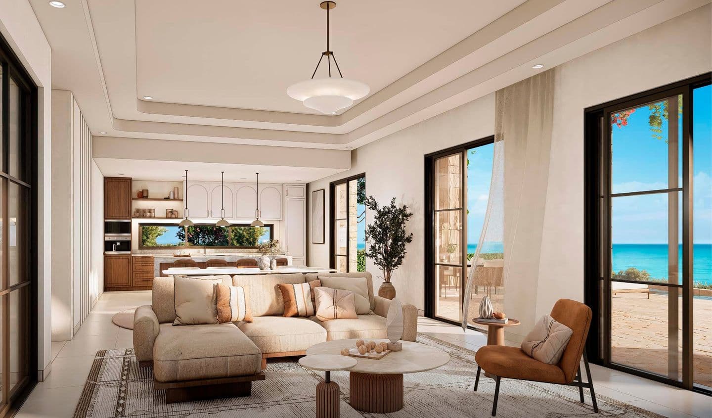 Lifestyle villa living room