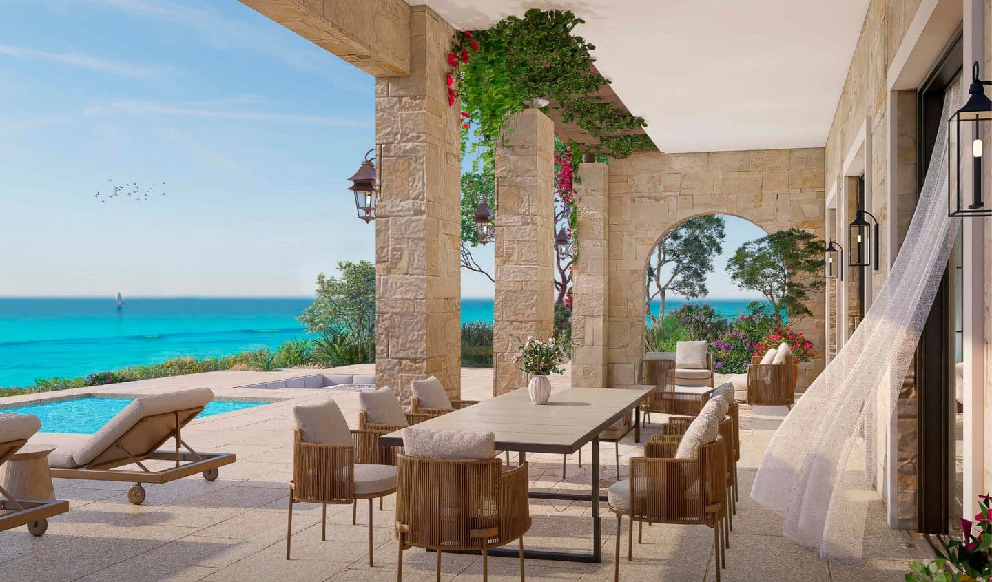 Lifestyle villa terrace