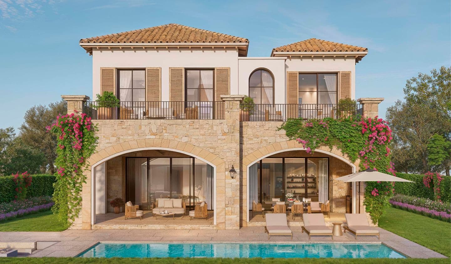 Premium villa, pool side