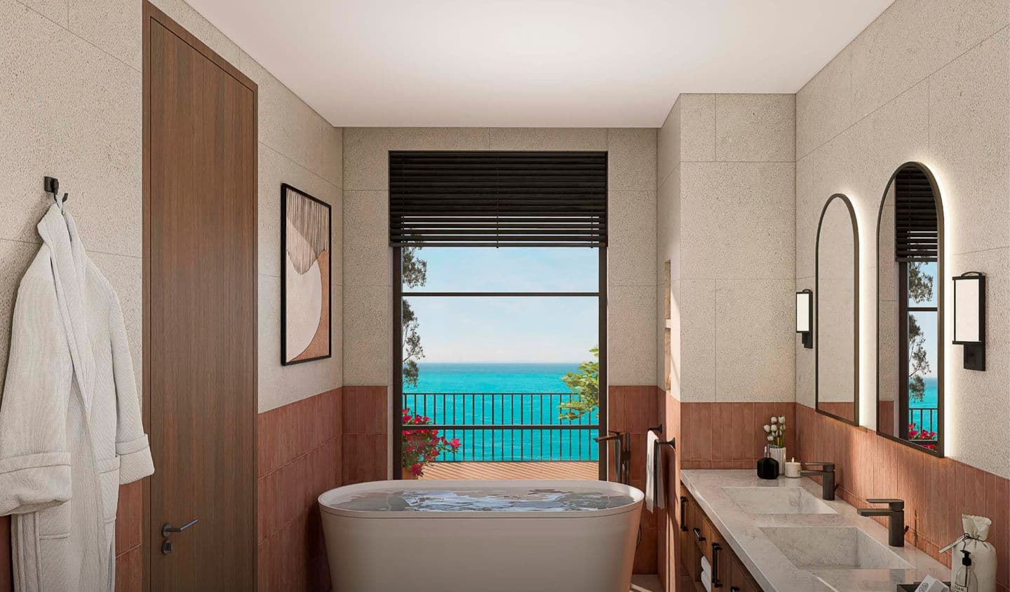 Premium villa bathroom