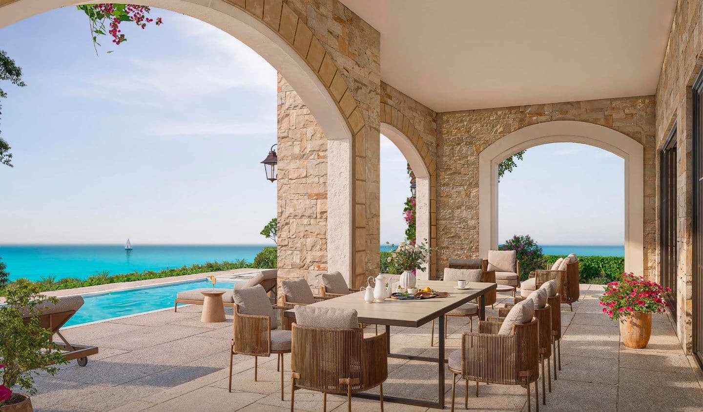 Premium villa terrace