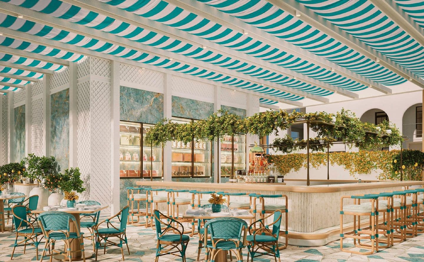 Café terrace