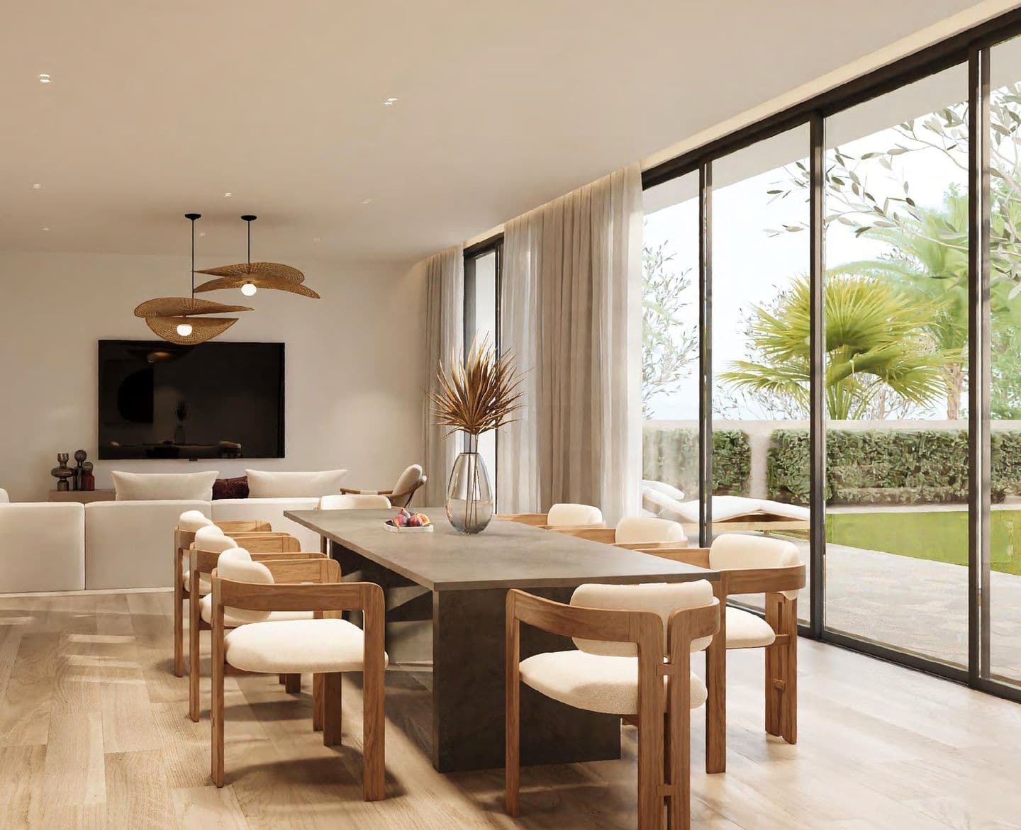 3-bedroom dining room