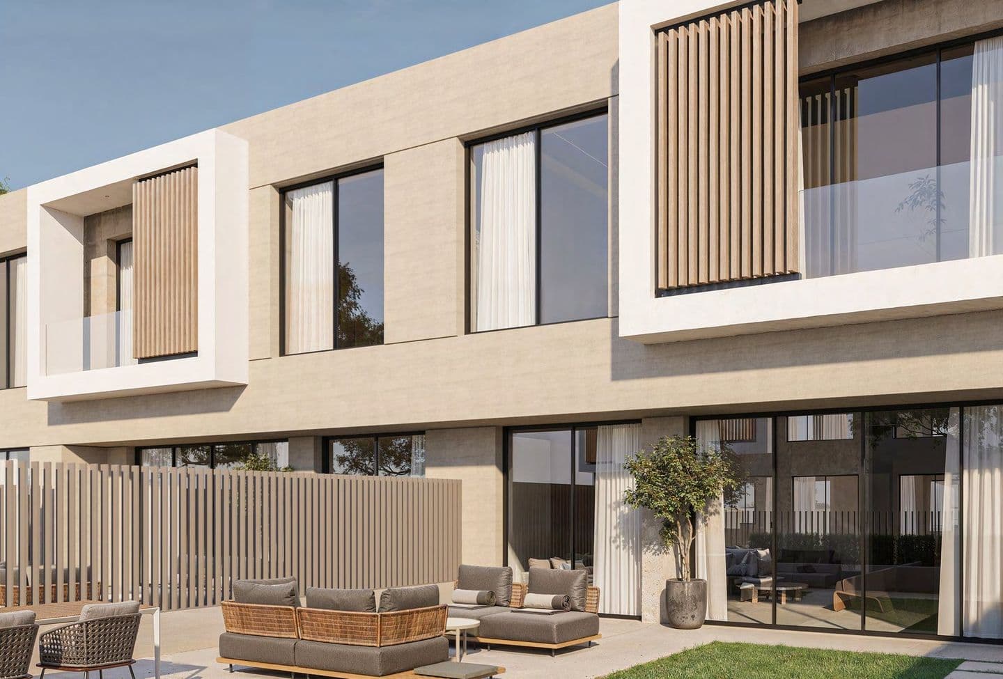 4-bedroom garden terrace