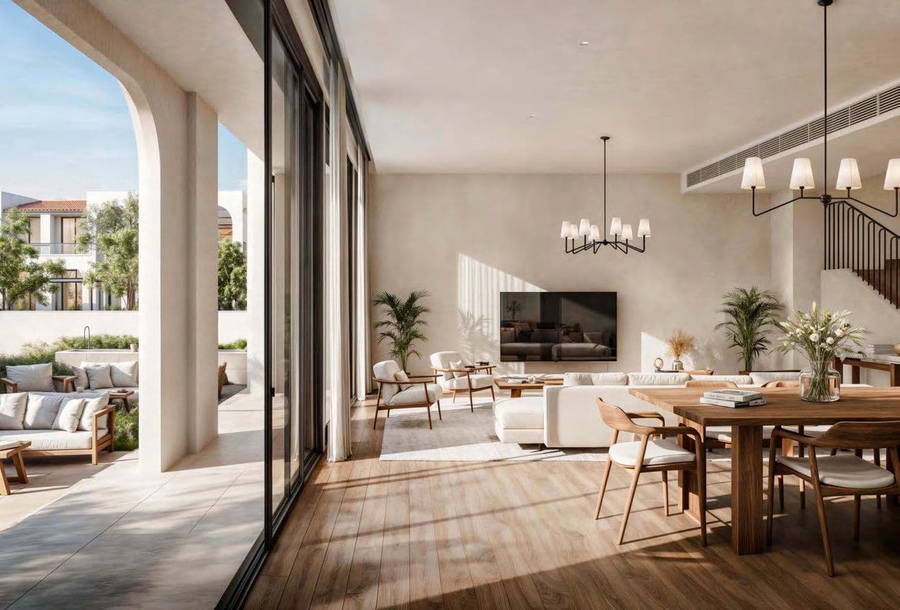 4-bedroom living and dining
