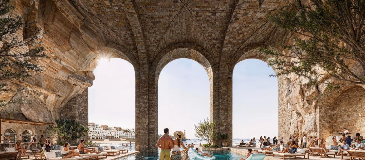 Grotto pool
