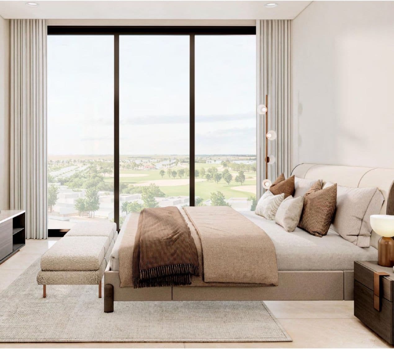 Bedroom with a view