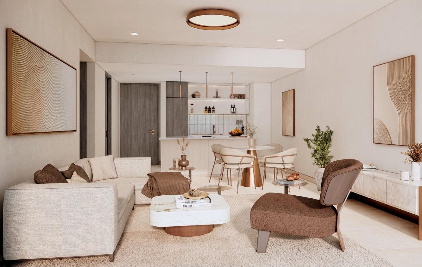 1-bedroom living room