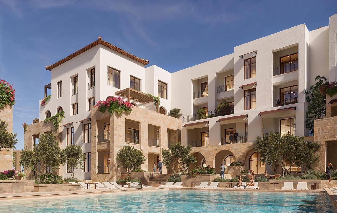 Courtyard pool at Yemm Boulevard
