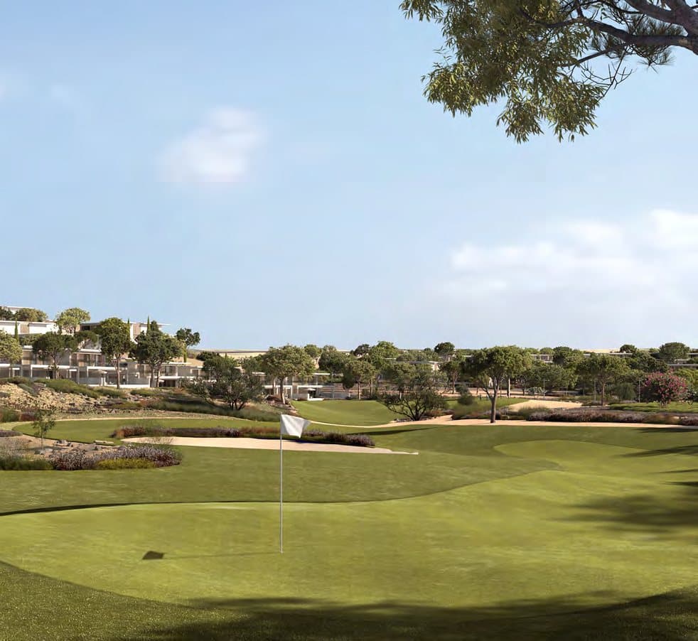 The golf course